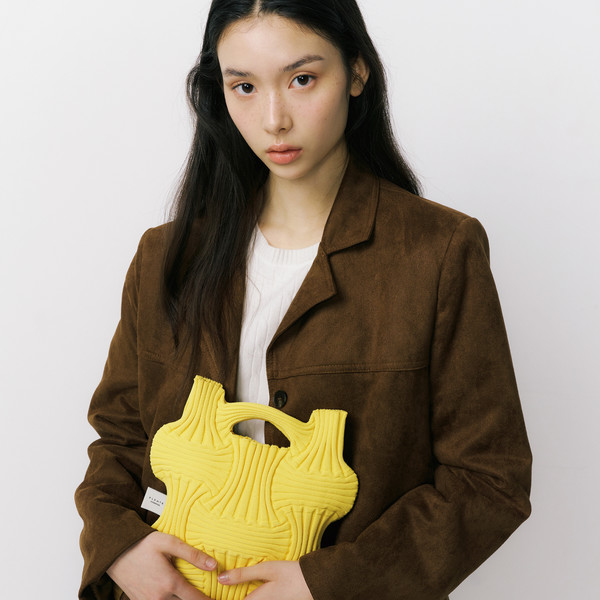 New Bow Bag Glitter StoneBrown : PLEATSMAMA: Sustainable