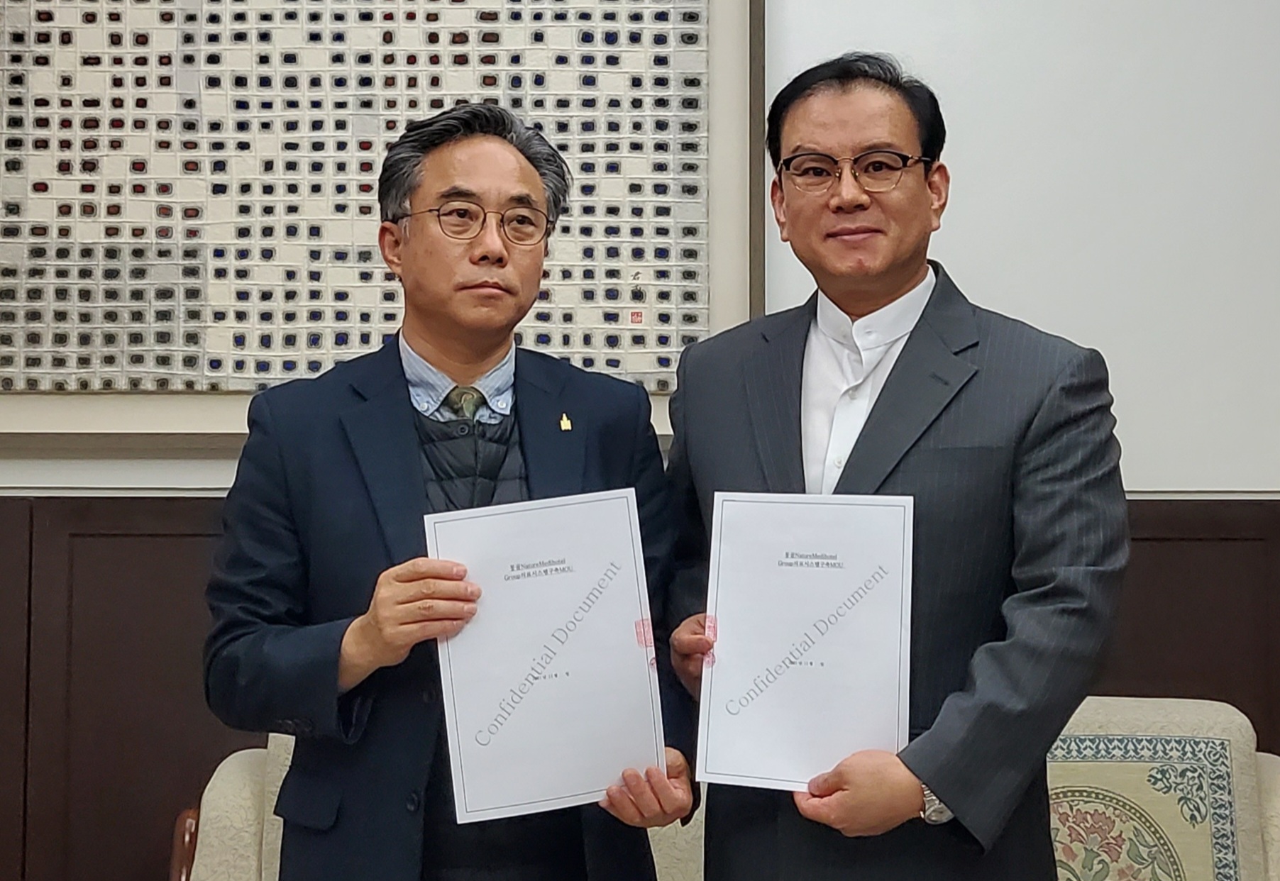 네이처메디호텔 몽골 지사 계약.당시 코로나지만 미리 계약을 선점하고 싶다고 찾아 옴