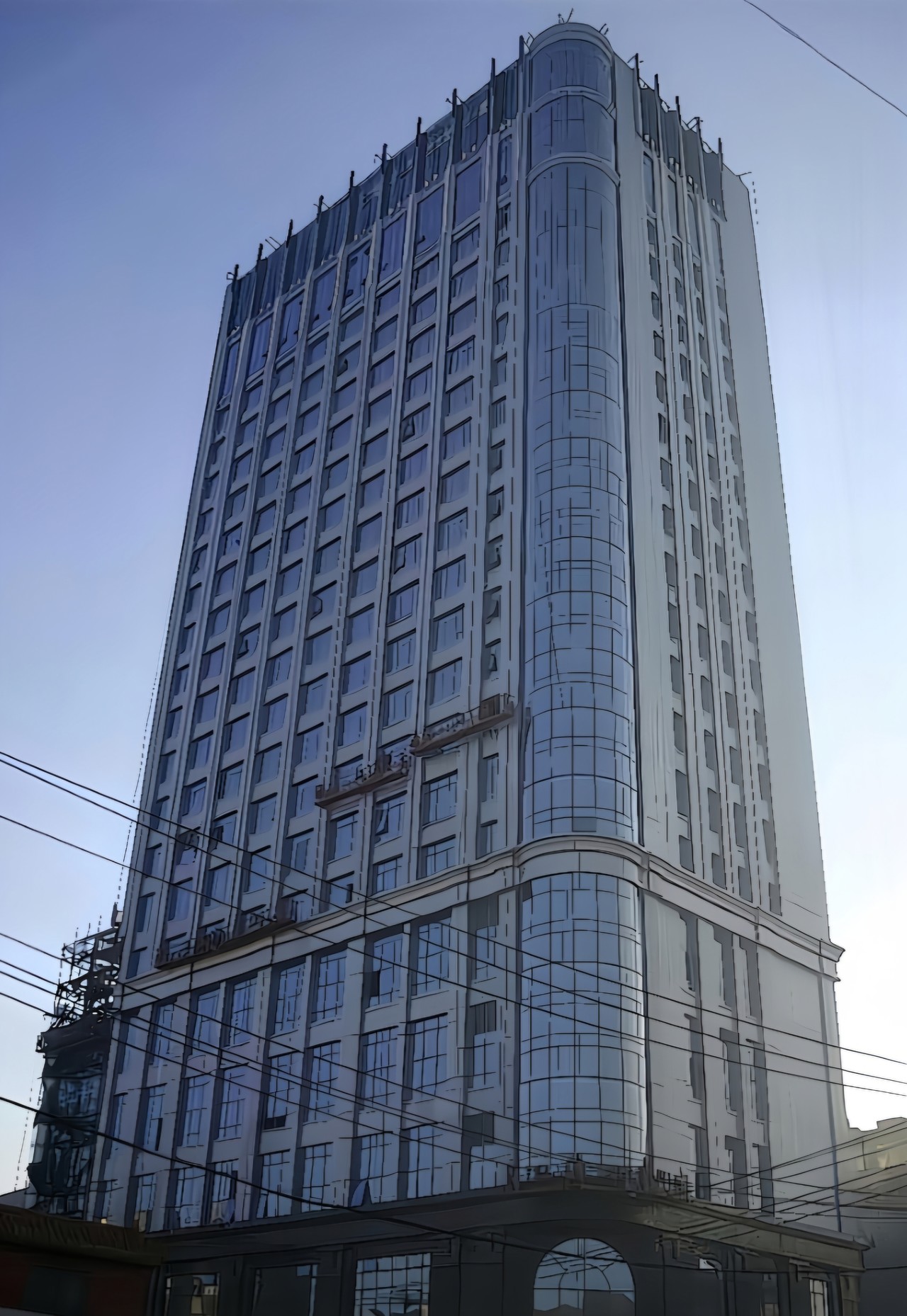 네이처메디호텔 중국 하얼빈 지사용 23층 호텔 매입 