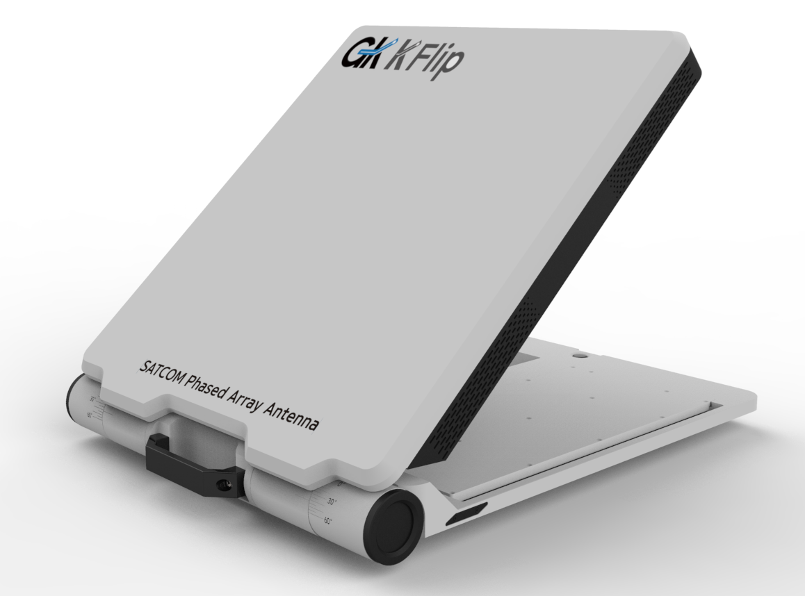 <b>KONET Nova ESA Antenna</b><br><span style="font-size:25px;">Ka-band electron beam steering ESA antenna, Man Pack service</span>