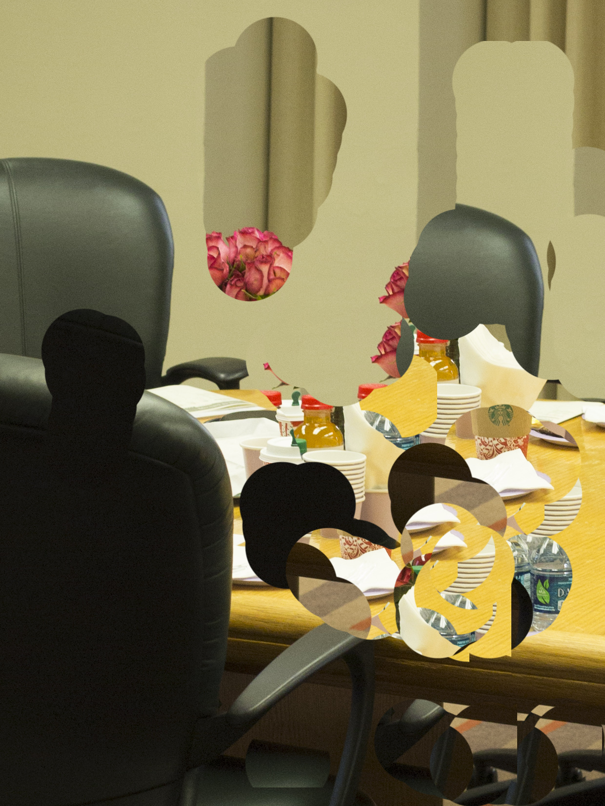 Formal Meeting, Digital C-Print, 28x21cm, 2018