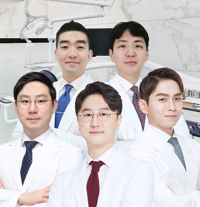 <h5 style="text-align: center;">퍼펙트치과<br>의료진소개</h5><br> Medical Team