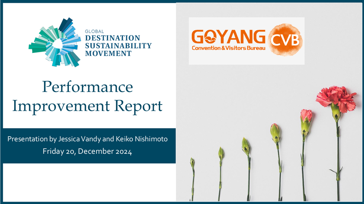 2024 GDS-I Performance Improvement Report - Goyang : GOYANGCVB