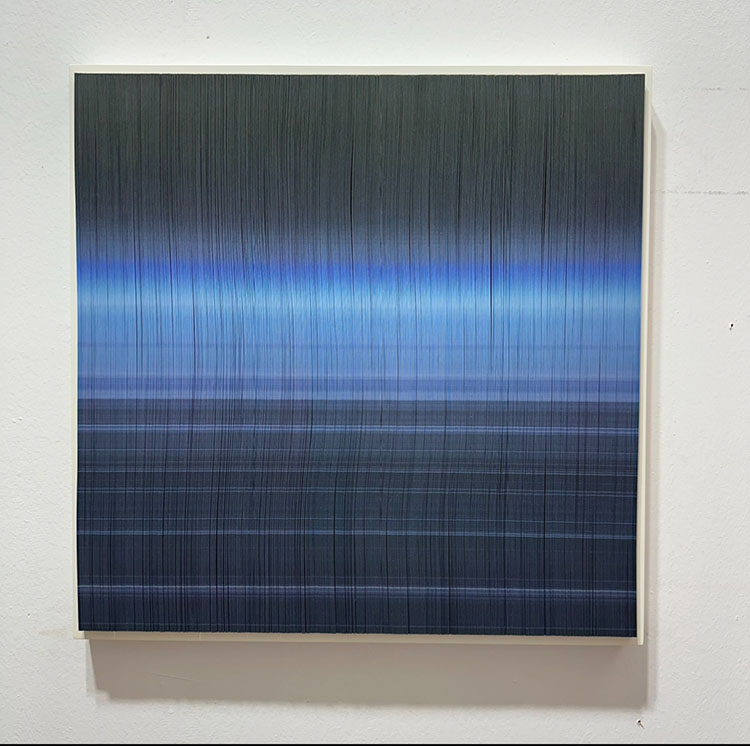 전병삼 작가 MOMENT, 2022, Stacking photos folded in half, 50x50cm (2)