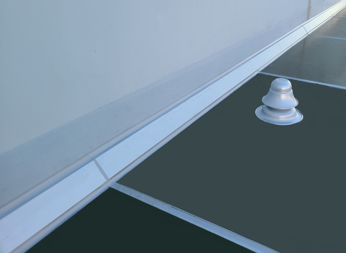 수직부 난간 설치도, 옥상 바닥 수평부와 벽 수직부 만나는 곳 시공 설치도 스틸방수패널 설치방법 시공방법 보강형 비오염 실리콘 메지 실링 스테인리스 몰딩 마감 단열재 옥상방수 연합스틸 방수패널 스틸방수패널 스틸패널 최초개발 옥상스틸방수 최초개발사 (주)연합스틸 연합스틸의 스틸패널 방수기술