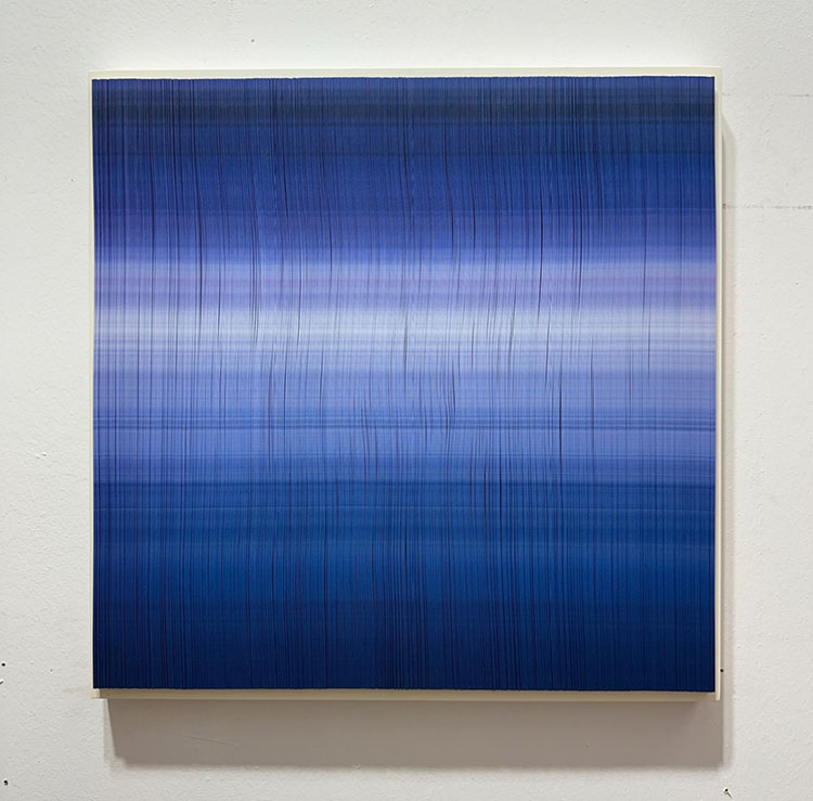 전병삼 작가 MOMENT, 2022, Stacking photos folded in half, 50x50cm (3)