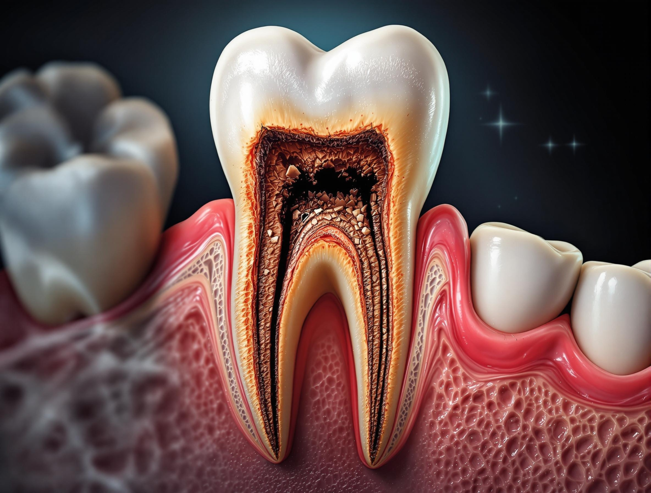 <div class="text-only-box">   <p class="main-text">칫솔이 닿지 않는 부위로 인해 사랑니가 부패된다.</p>   <p class="sub-text">사랑니와 인접한 어금니 사이에 음식물이 자주 낀다. 잔여 음식물이 사랑니 주변 치아까지 부패시키는 원인이 된다.</p> </div>  <style>   .text-only-box {     position: relative;     display: flex;     flex-direction: column;     width: 100%;     max-width: 600px;     box-sizing: border-box; /* 핵심! padding을 width에 포함 */     color: white;     background-color: rgba(0, 0, 0, 0.5);     padding: clamp(15px, 4vw, 30px); /* 반응형 패딩 */     border-radius: 10px;     text-align: center;     margin: 20px auto;     box-shadow: 0 4px 6px rgba(0, 0, 0, 0.2);   }    .main-text {     font-size: clamp(18px, 5vw, 22px); /* 반응형 폰트 */     font-weight: 700;     line-height: 1.5;     margin: 0 0 0.8em 0;   }    .sub-text {     font-size: clamp(14px, 4vw, 18px); /* 메인보다 작은 폰트 */     font-weight: 500; /* 약간 가벼운 굵기 */     line-height: 1.6;     margin: 0;   }    /* 소형 모바일 대응 */   @media (max-width: 360px) {     .main-text {       font-size: 16px;     }     .sub-text {       font-size: 13px;     }   } </style>