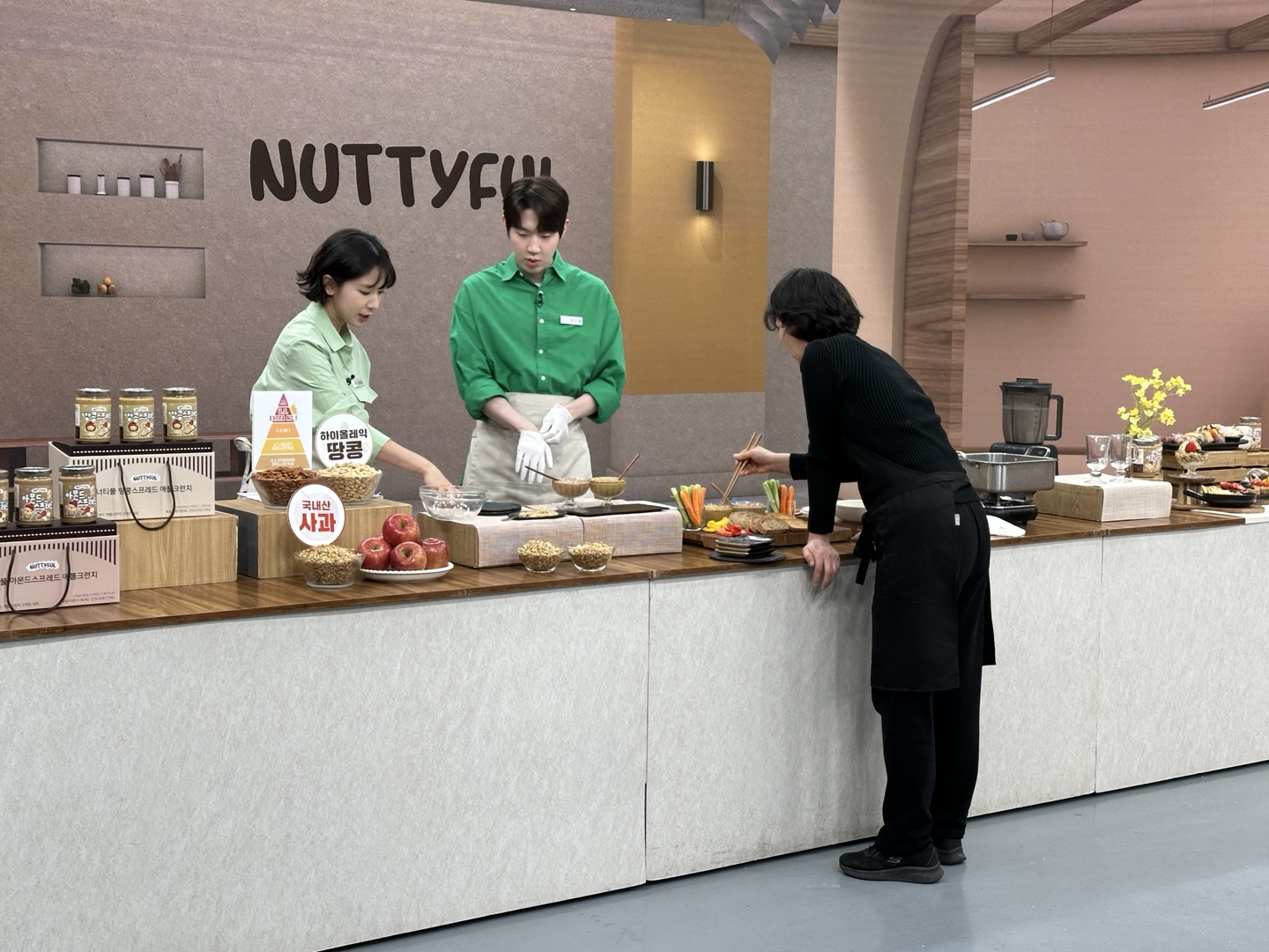 NS홈쇼핑 런칭 방송 [ 너티풀 땅콩, 아몬드 스프레드 애플크런치]