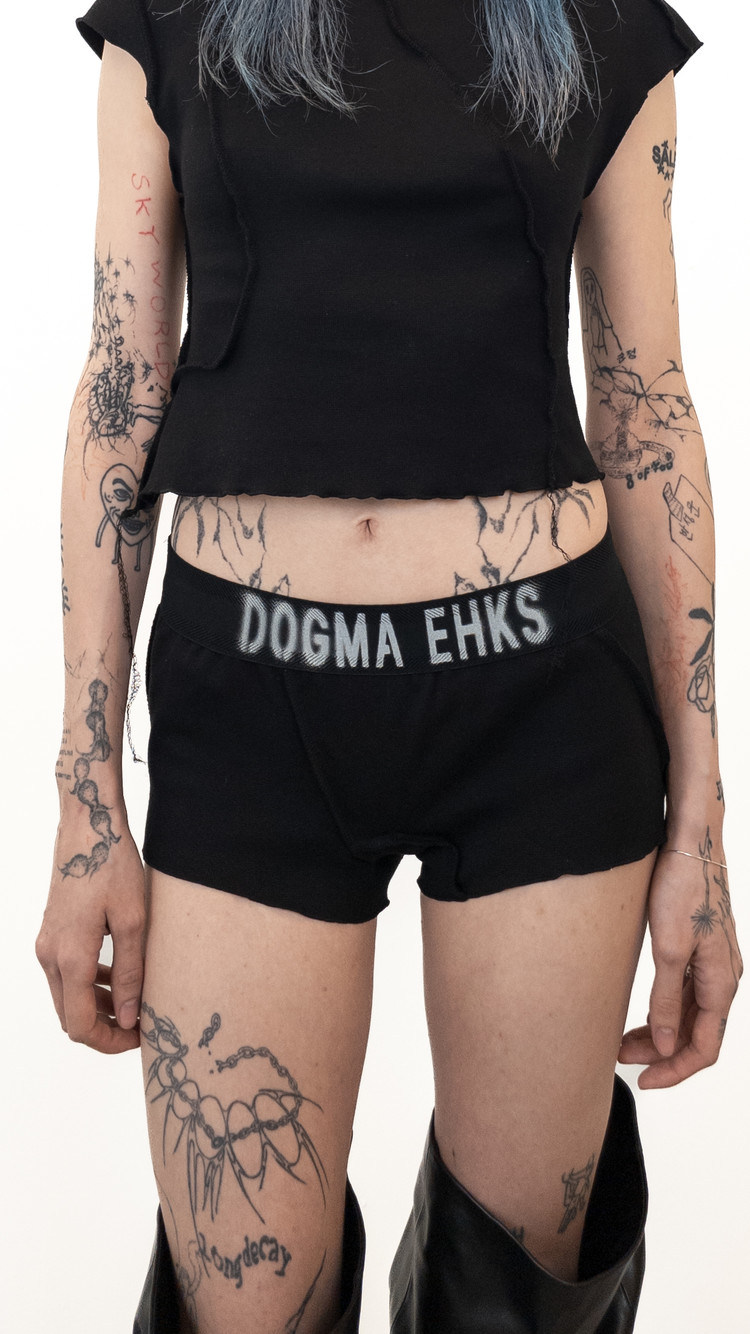 ショートパンツ [DOGMA EHKS] UNDERWEAR SHORTS UNDERWEAR SHORTS BLACK : DOGMA EHKS