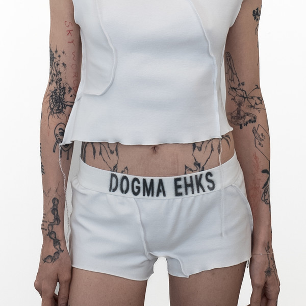 ショートパンツ [DOGMA EHKS] UNDERWEAR SHORTS UNDERWEAR SHORTS WHITE : DOGMA EHKS