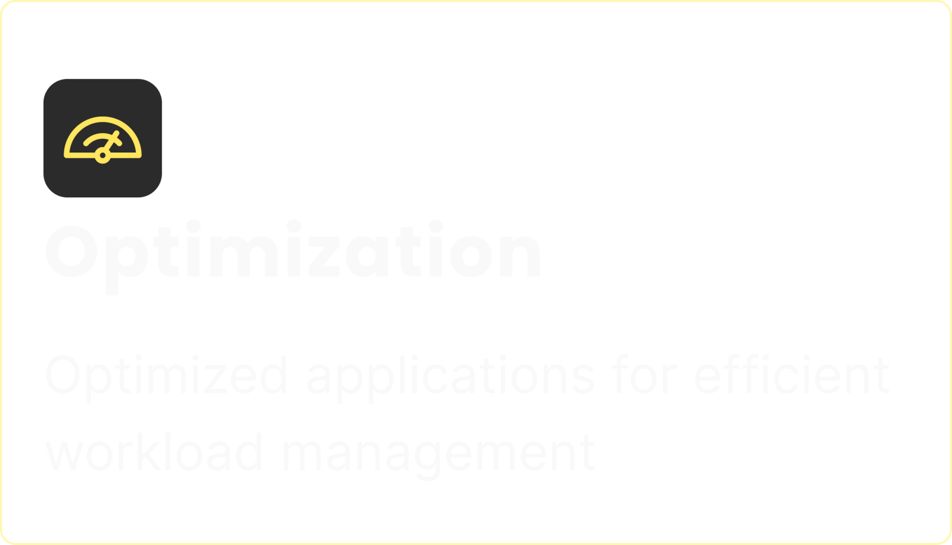 NET 을 선택하는 이유_Optimization 효율적인 워크로드 관리