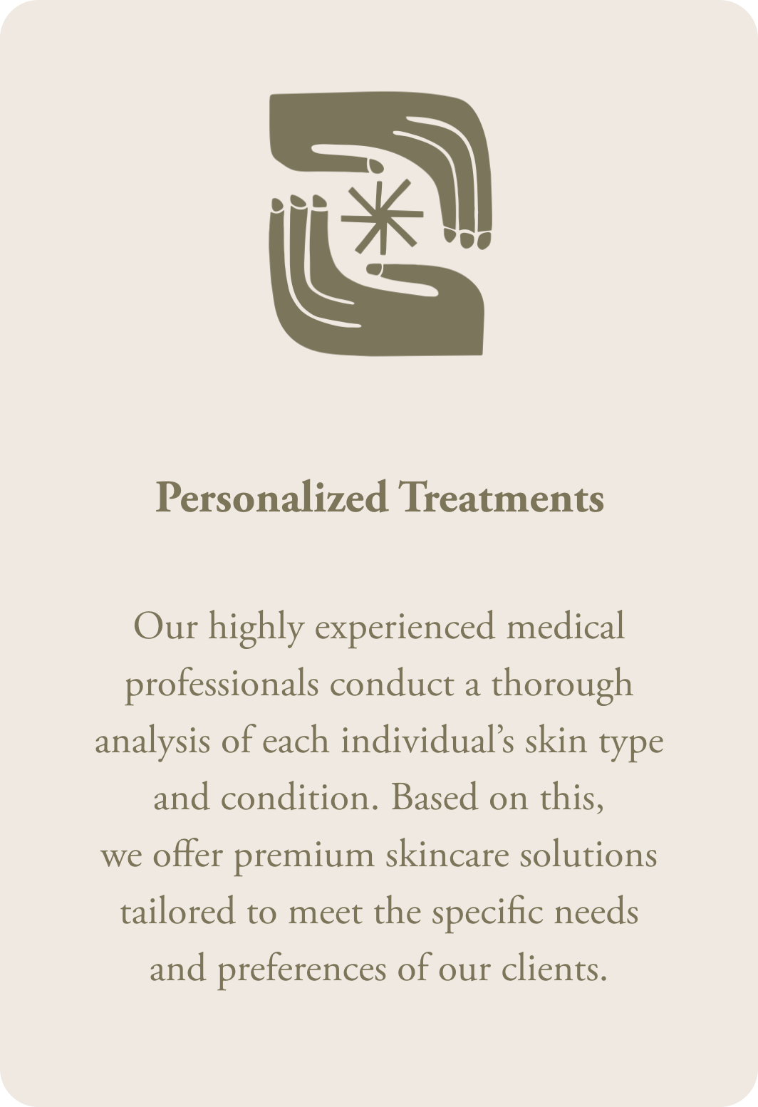 DA Dosan, Personalized Treatments