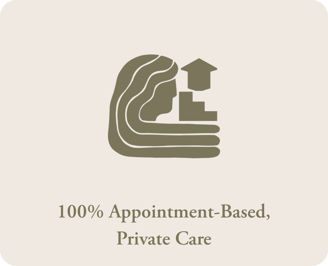 DA Dosan, 100% Appointment-Based, Private Care