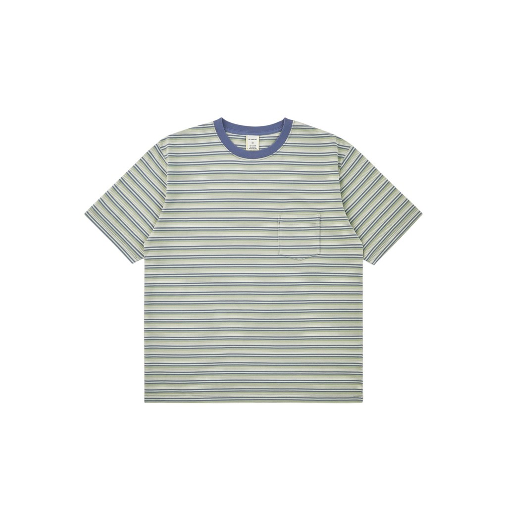 [Khakis] Border S/S Tee /追跡付 Havati (하바티)