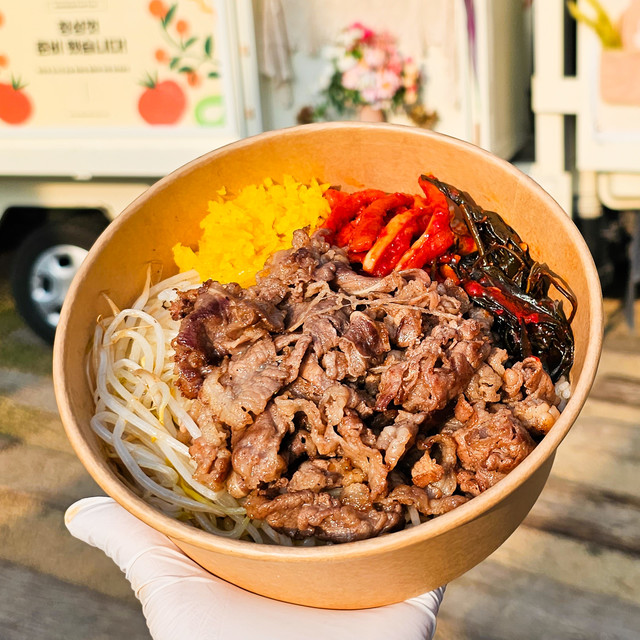 차돌숙주덮밥 12.0