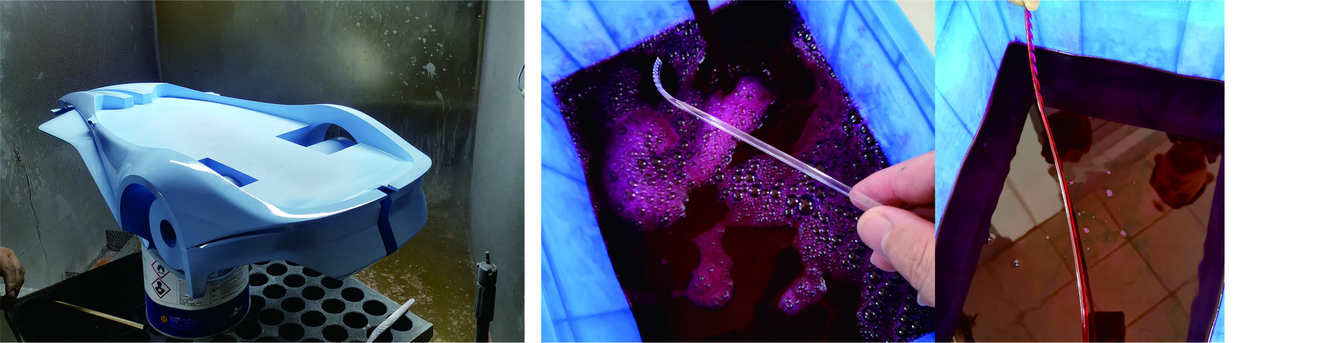 목업제작 후가공 도색 염색