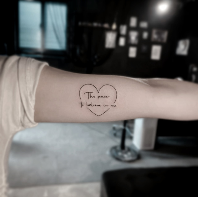 letter tattoo