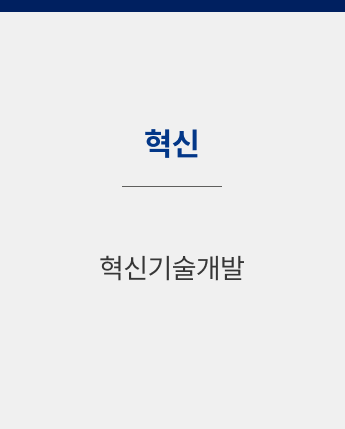 혁신</br>혁신기술개발