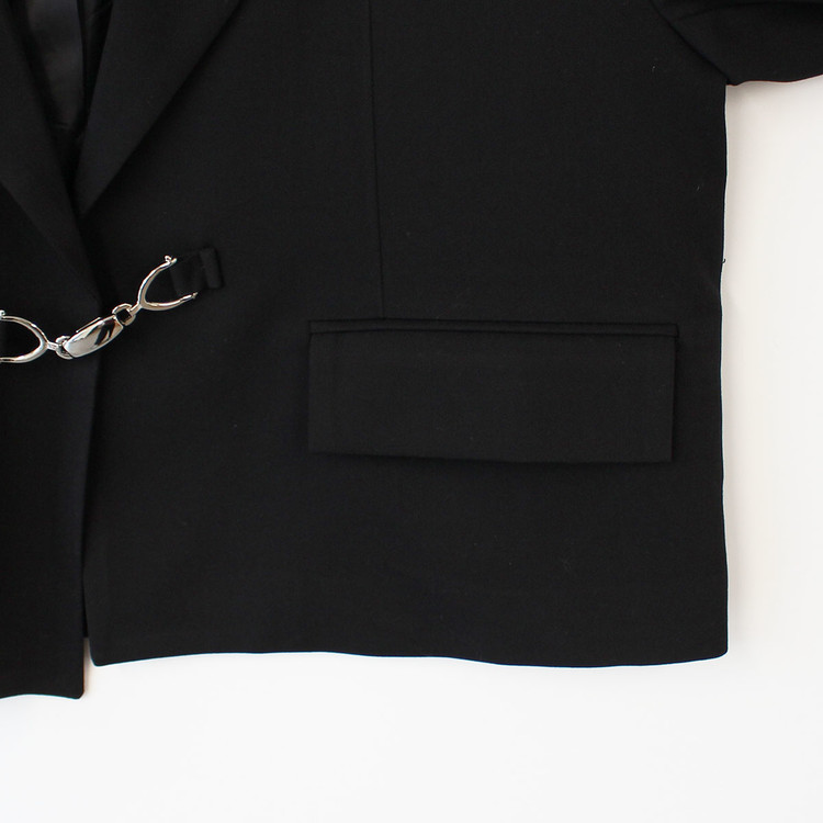 ★関税込★IONSEOUL★Crop Bold Jacket ★ジャケット★ 볼드 크롭 자켓