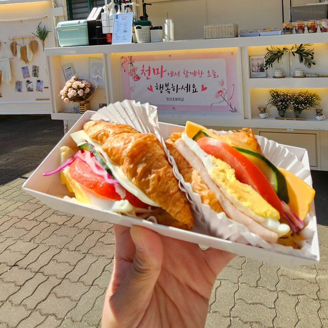 크로와상 샌드위치 5.0/3.5