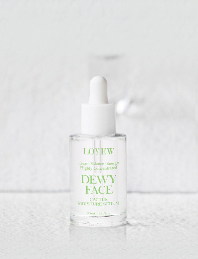 <p style="text-align:left; font-size:16px; margin-top:26px;">Dewy Face Serum <br> 듀이페이스 세럼 <br><span style="color:#666;">₩98,000</span></p>