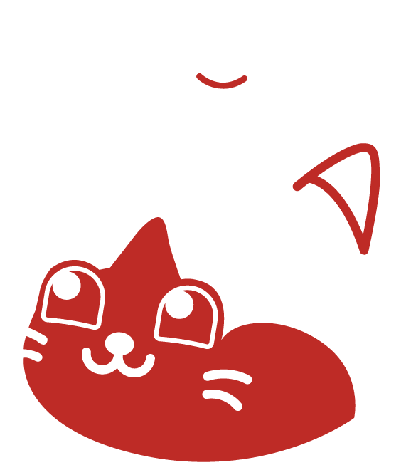 고양이 캐릭터 말풍선