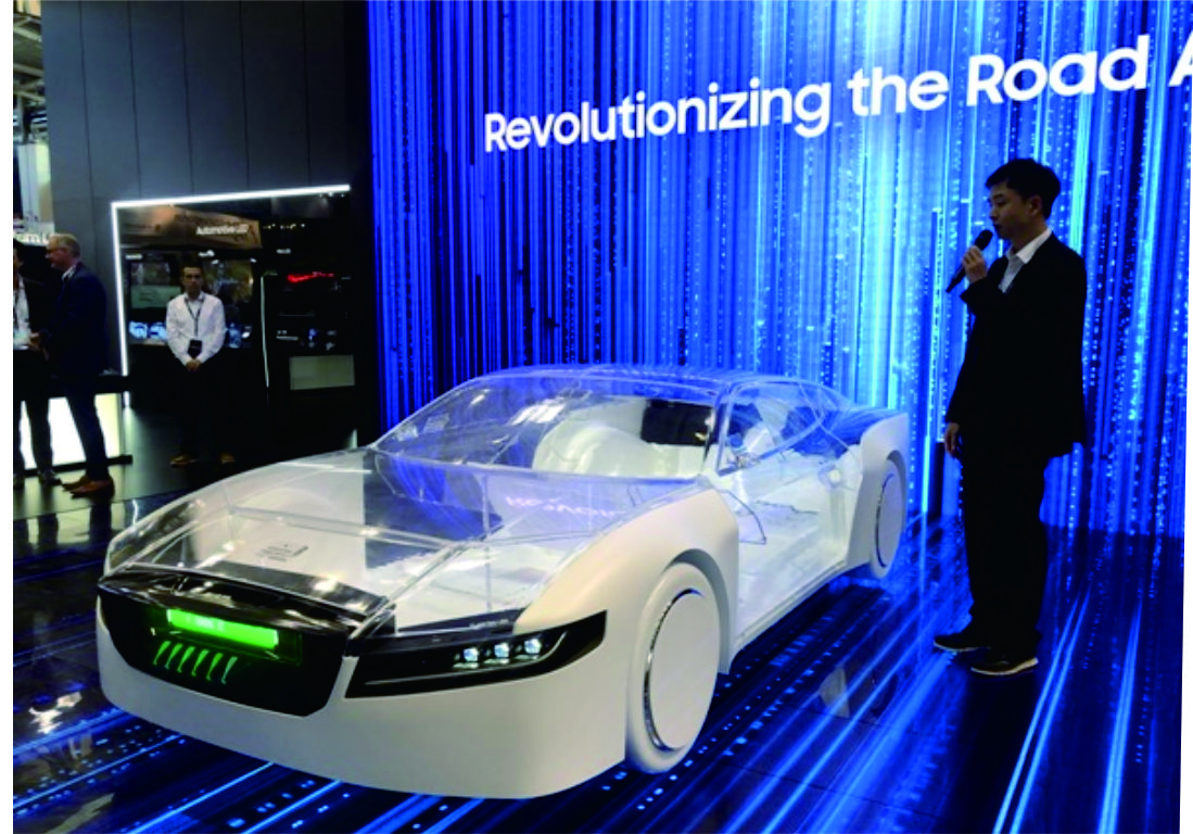 자동차목업 모빌리티디자인 삼성반도체 SAMSUNG