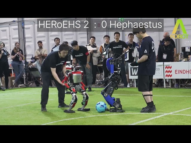 RoboCup 2024 Humanoid Adult Size 3rd/4th place match HERoEHS vs ...