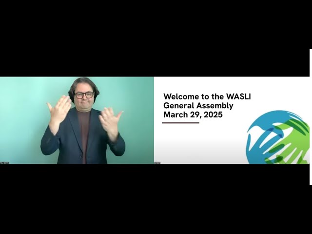 WASLI GA 2025 세계수어통역사연맹 총회 : KASLI한국수어통역사협회