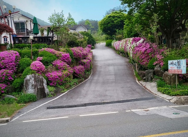맑은 계곡과 시원한 물소리