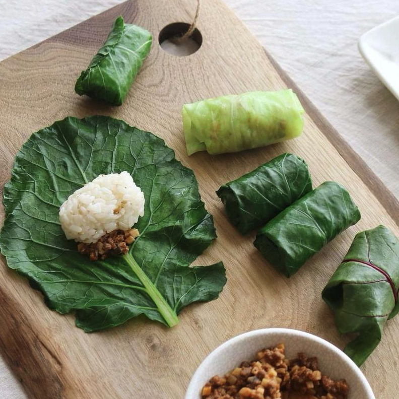 <p style="font-size:11px;">케일쌈밥</p>