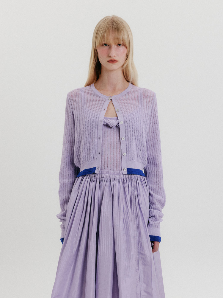 NEU_INSS25Stripe detailed pleats trouser 25 S/S COLLECTION | NAIN