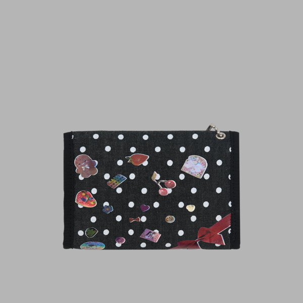 韓国商品/MUSEUMVISITOR STICKER PRINTED VELCRO WALLET Amazon.com: RUGGEDGIFTS Personalized Mens Wallet, VEGAN