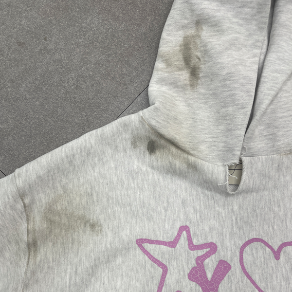 CHOOSE LIFE HOODIE LIGHT MELANGE : losttownsupply