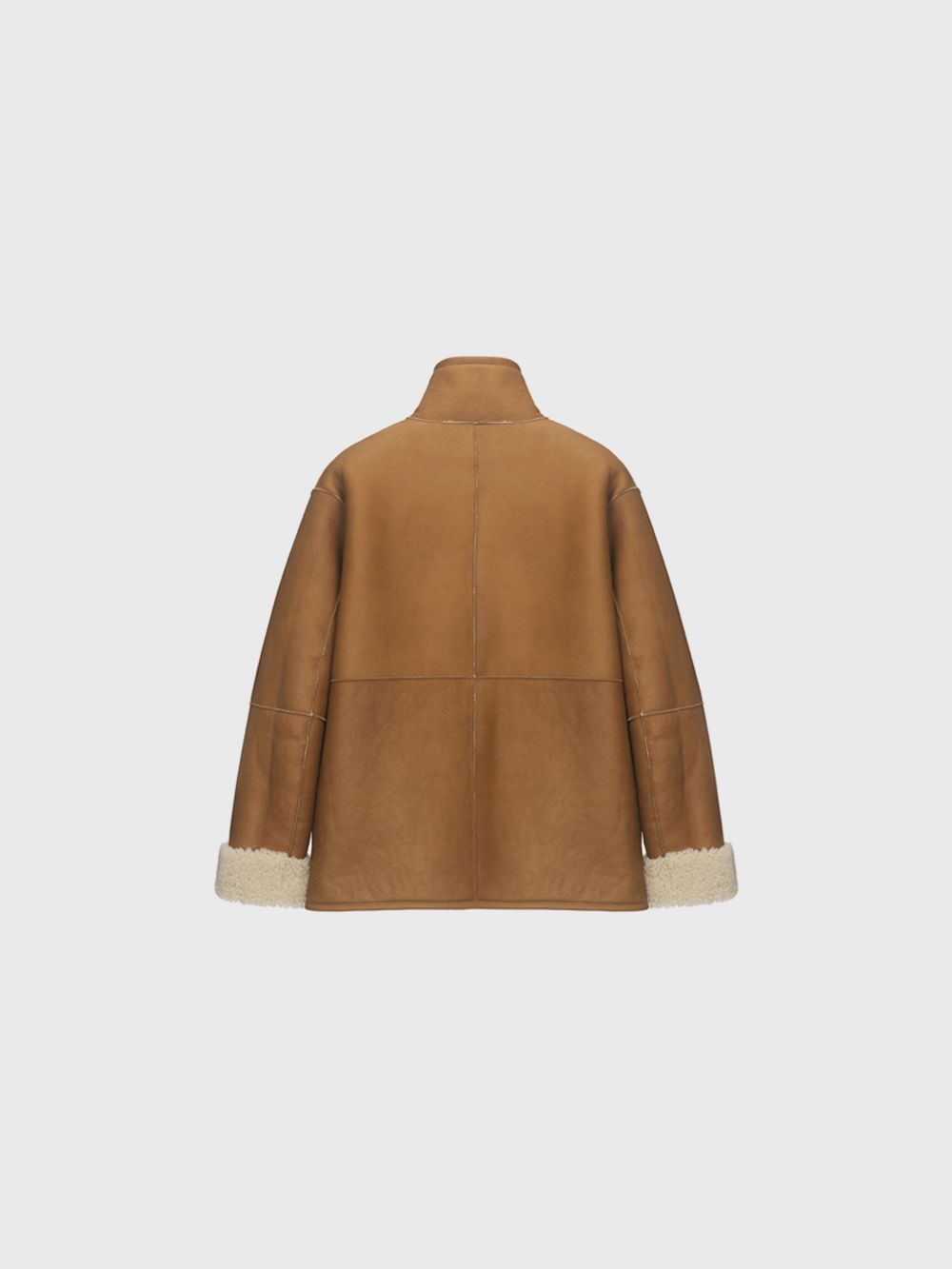 [MONOHA] / ☆ 24FW Reversible sheepskin shearling coat /2CR MONOHA] / ☆ 24FW Reversible sheepskin shearling coat /2CR