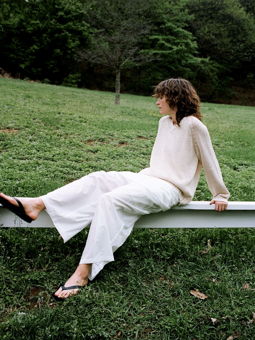 パンツ MONOHA : 24SS / Rustle wide pants (3colors) MONOHA : 24SS / Rustle wide pants (3colors) (MONOHA/パンツ