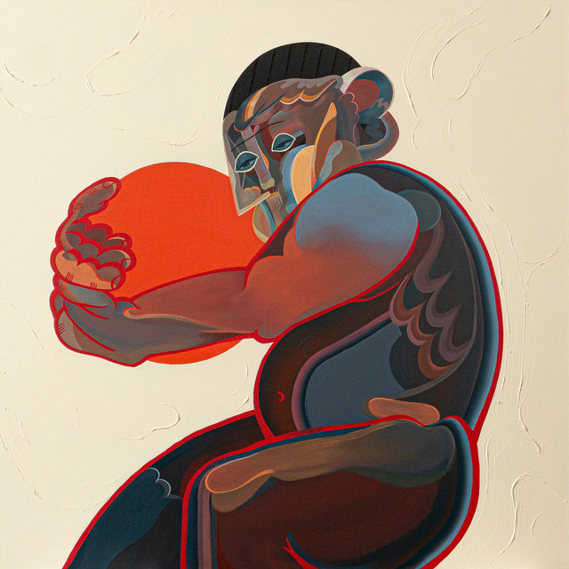 낮잠_2024_Acrylic on canvas_91.0*91.0cm