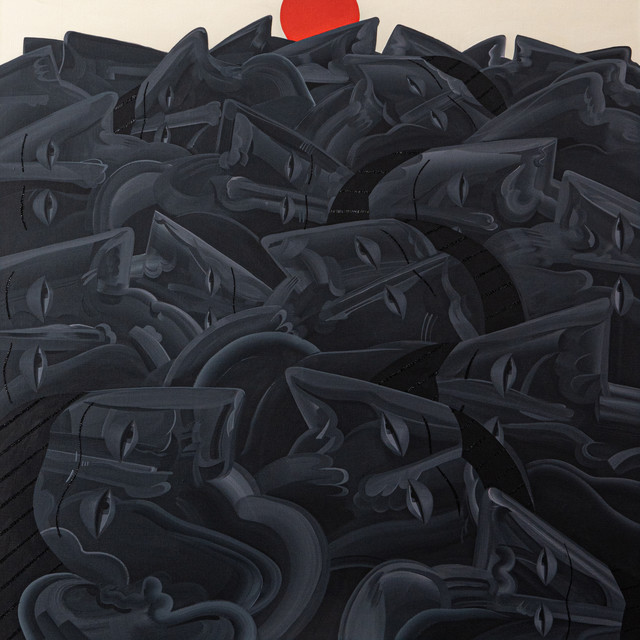 바라기_2024_Acrylic on canvas_91.0*91.0cm