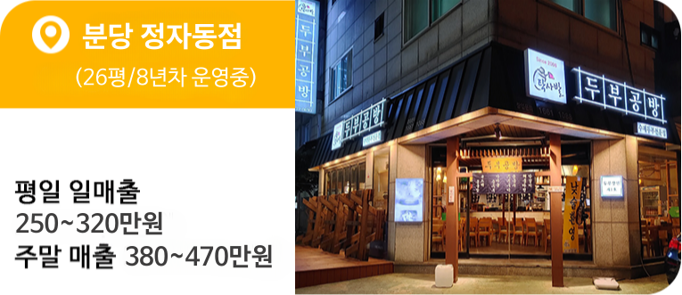 성공창업 두부공방