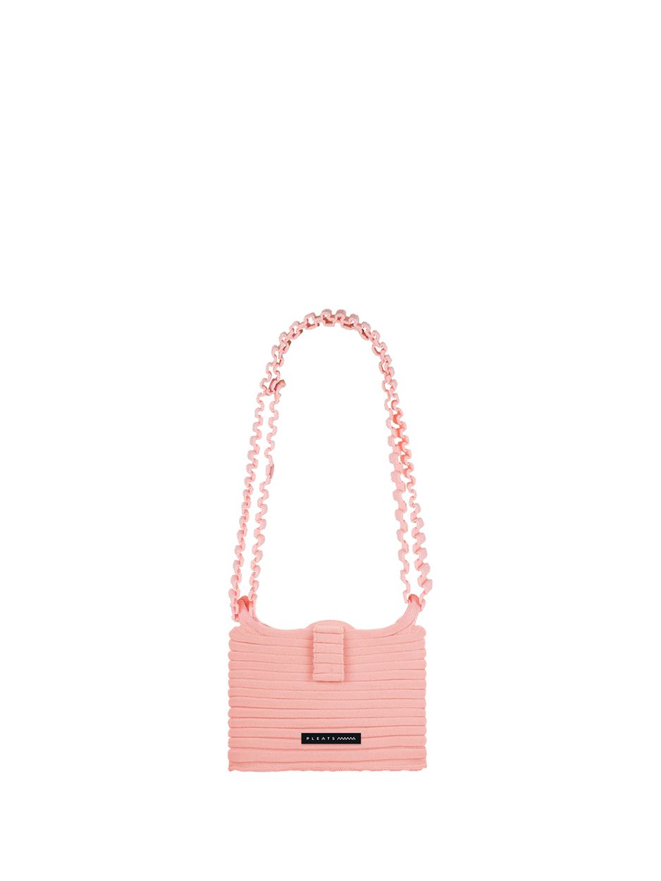 New Melody Bag S Light Pink : PLEATSMAMA: Sustainable Knit