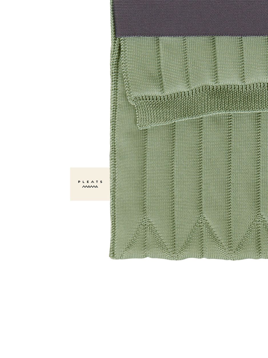 AirKnit Laptop Pouch Sage : PLEATSMAMA: Sustainable Knit