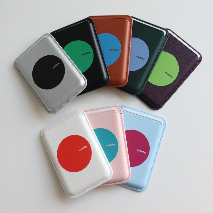 Circle Card Wallet : monthday