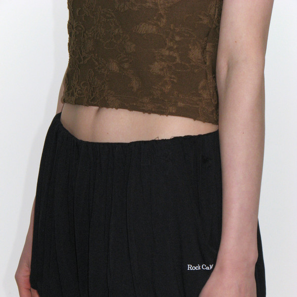 Puff Shirring Shorts - Black : 락케이크 Rock Cake