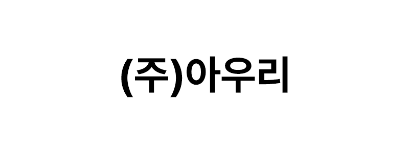 ㈜아우리 로고