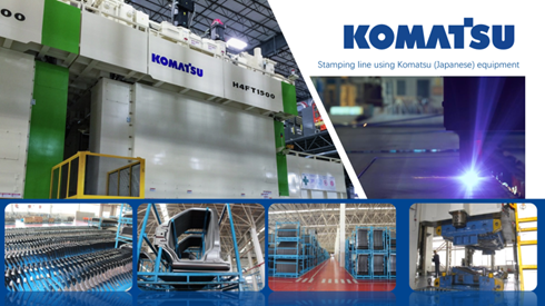 KOMATSU(일본) 자동화 프레스 라인도입