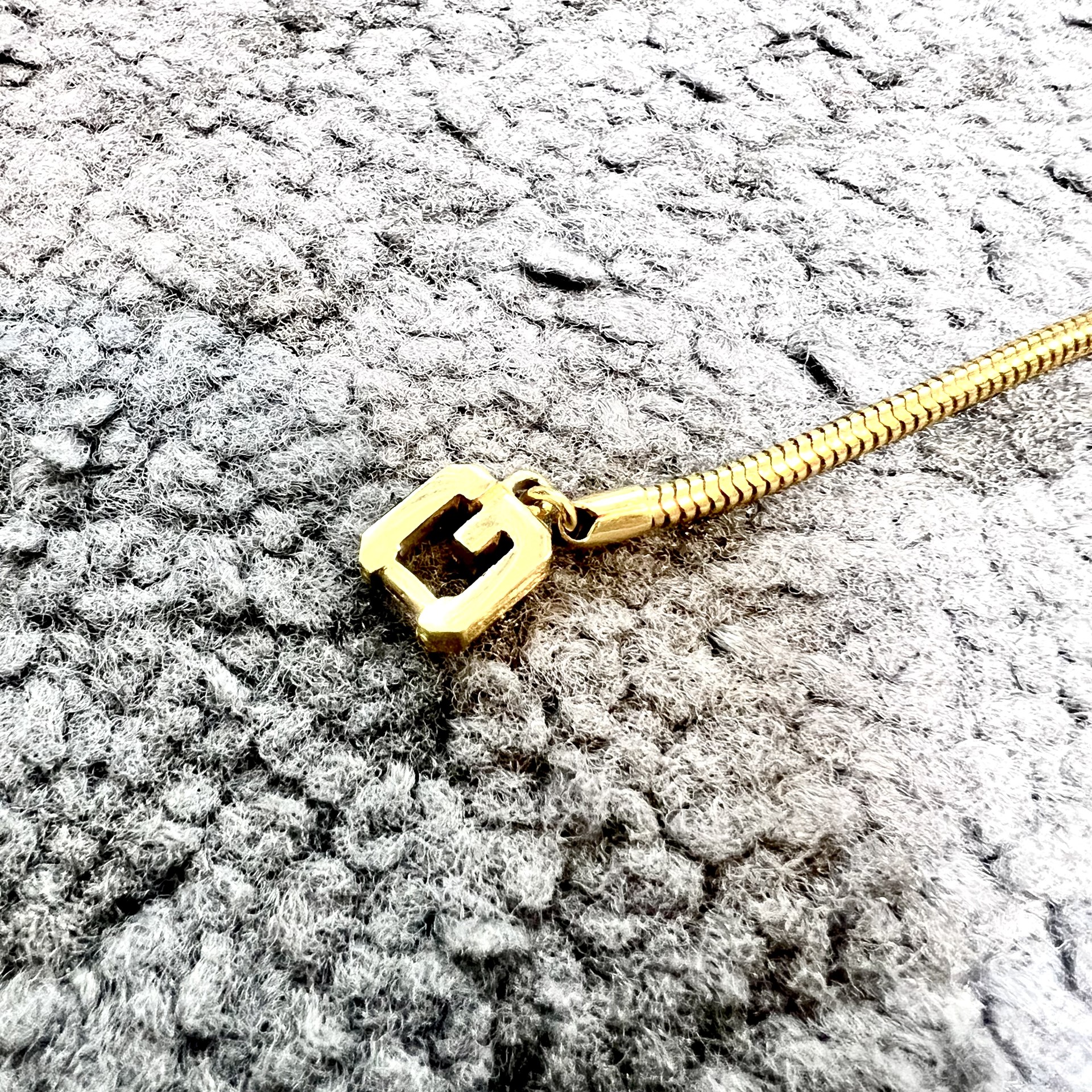 Vintage Givenchy Snake Chain Necklace : soberseoul