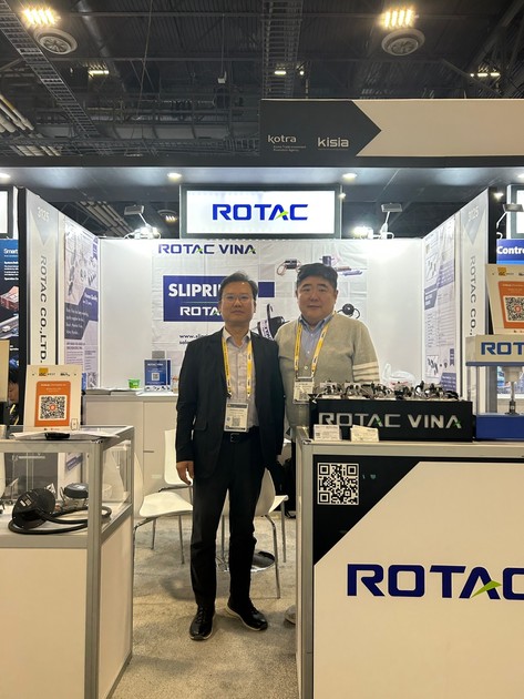 (주)로텍, ISC WEST 2025 전시회 참가 : 공지사항 | 슬립링 제조사 로텍 ROTAC