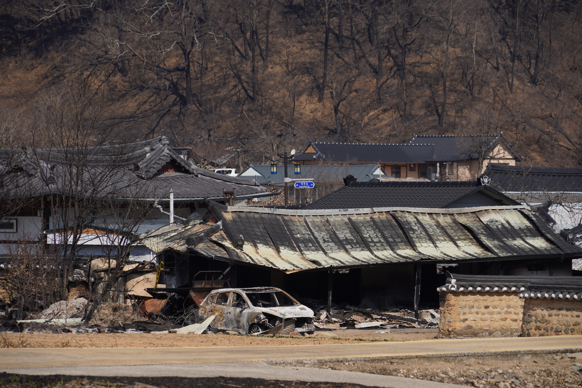(출처:산림청, 경북 청송군 산불피해, 공공누리제4유형, 2025)