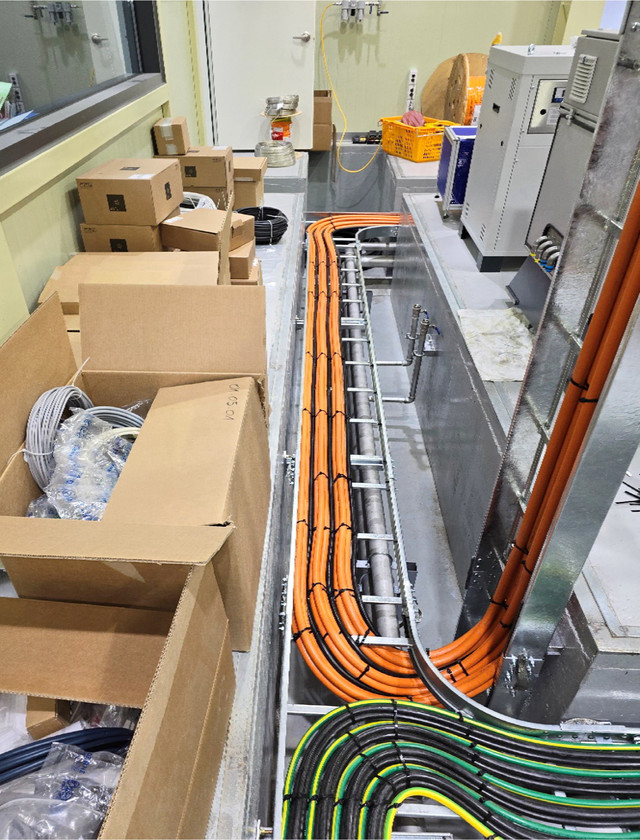 <b>AVL 400KW E-Motor POWER Cable Installation-1</b>