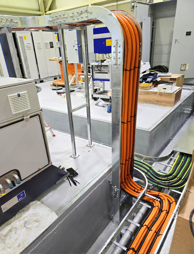 <b>AVL 400KW E-Motor POWER Cable Installation-2</b>